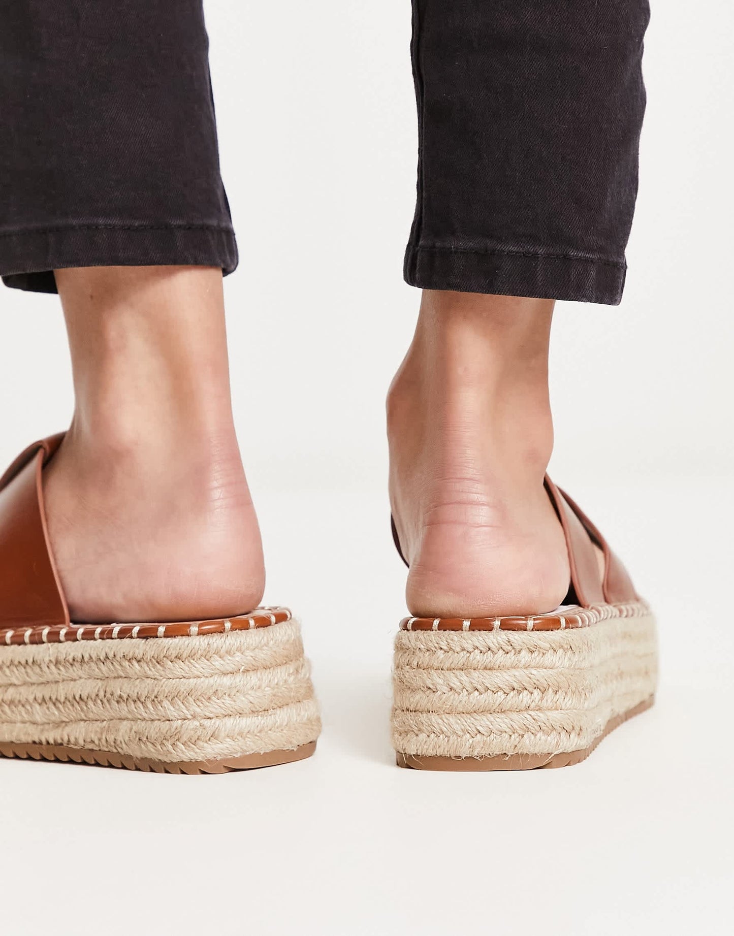 ASOS DESIGN Jackson fisherman espadrilles in tan