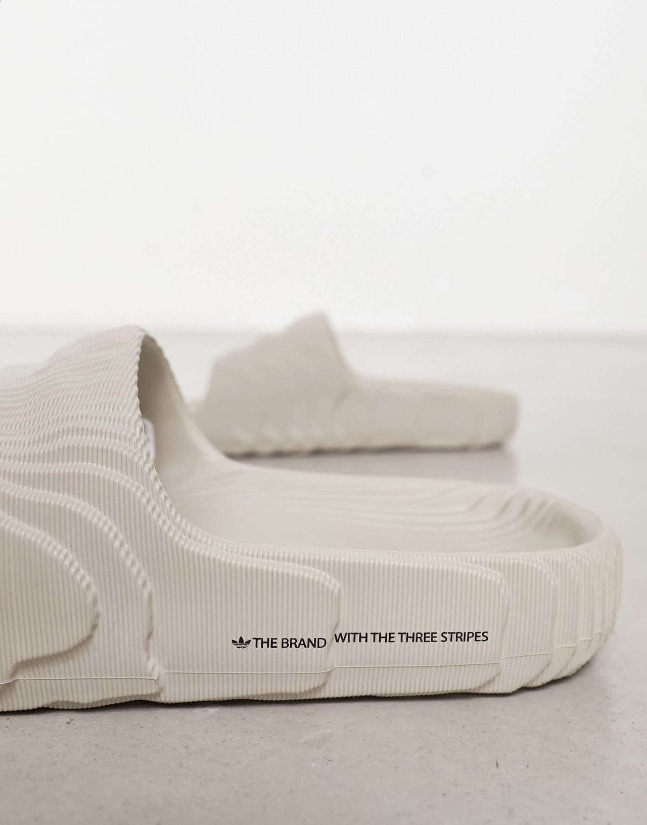 adidas Originals Adillette 22 sliders in oatmeal