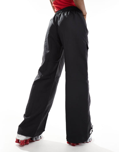 Nike Trend woven parachute pants in black