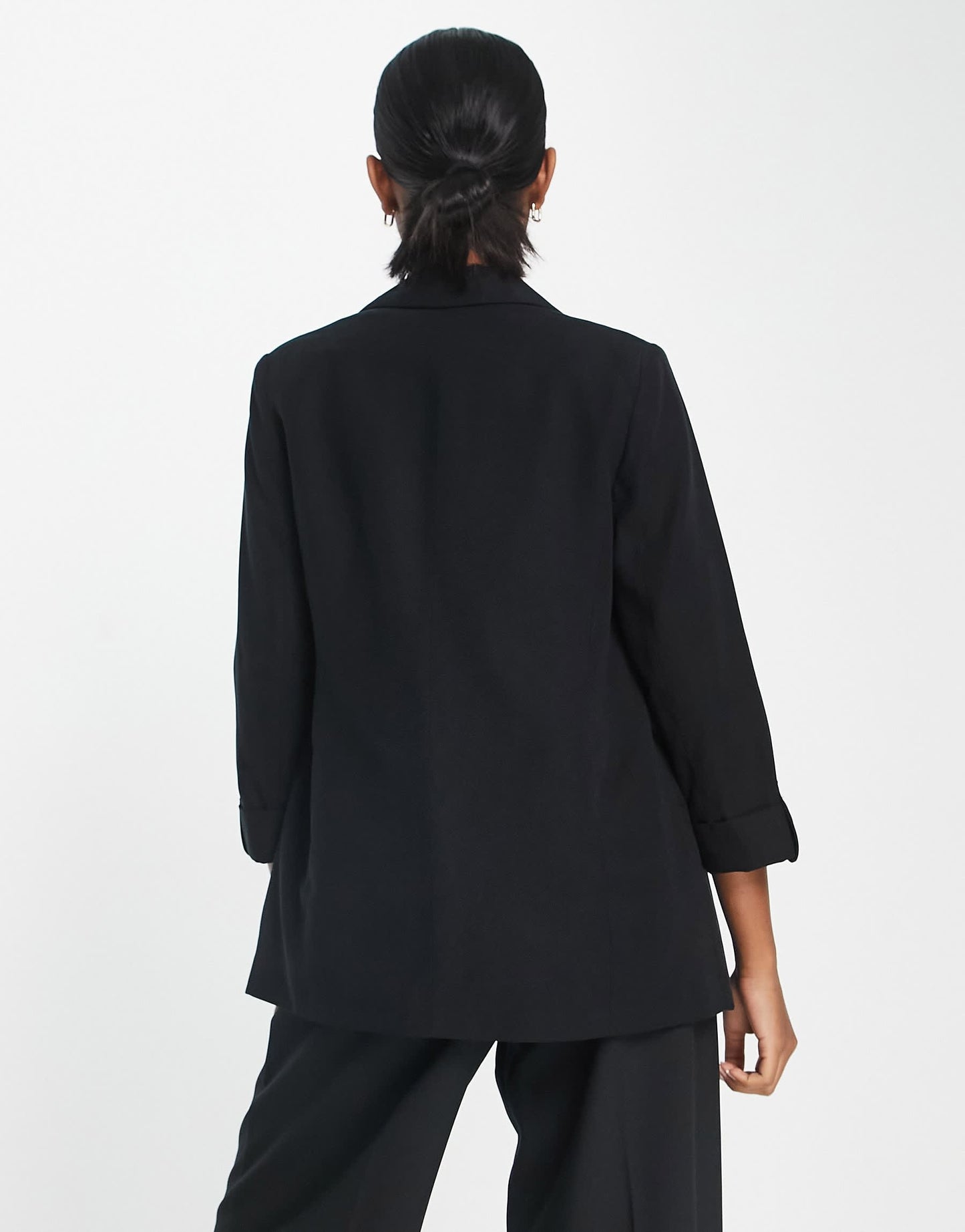 River Island blazer co-ord in black
