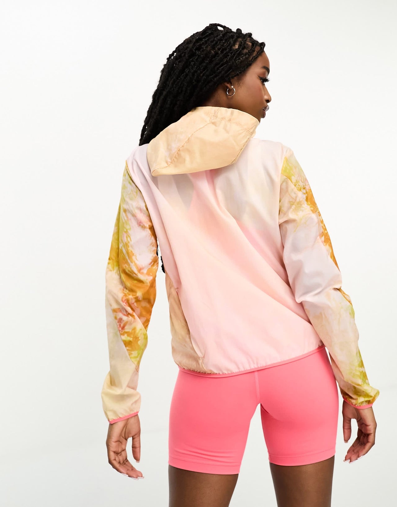 Nike Running Trail Repel jacket in pink