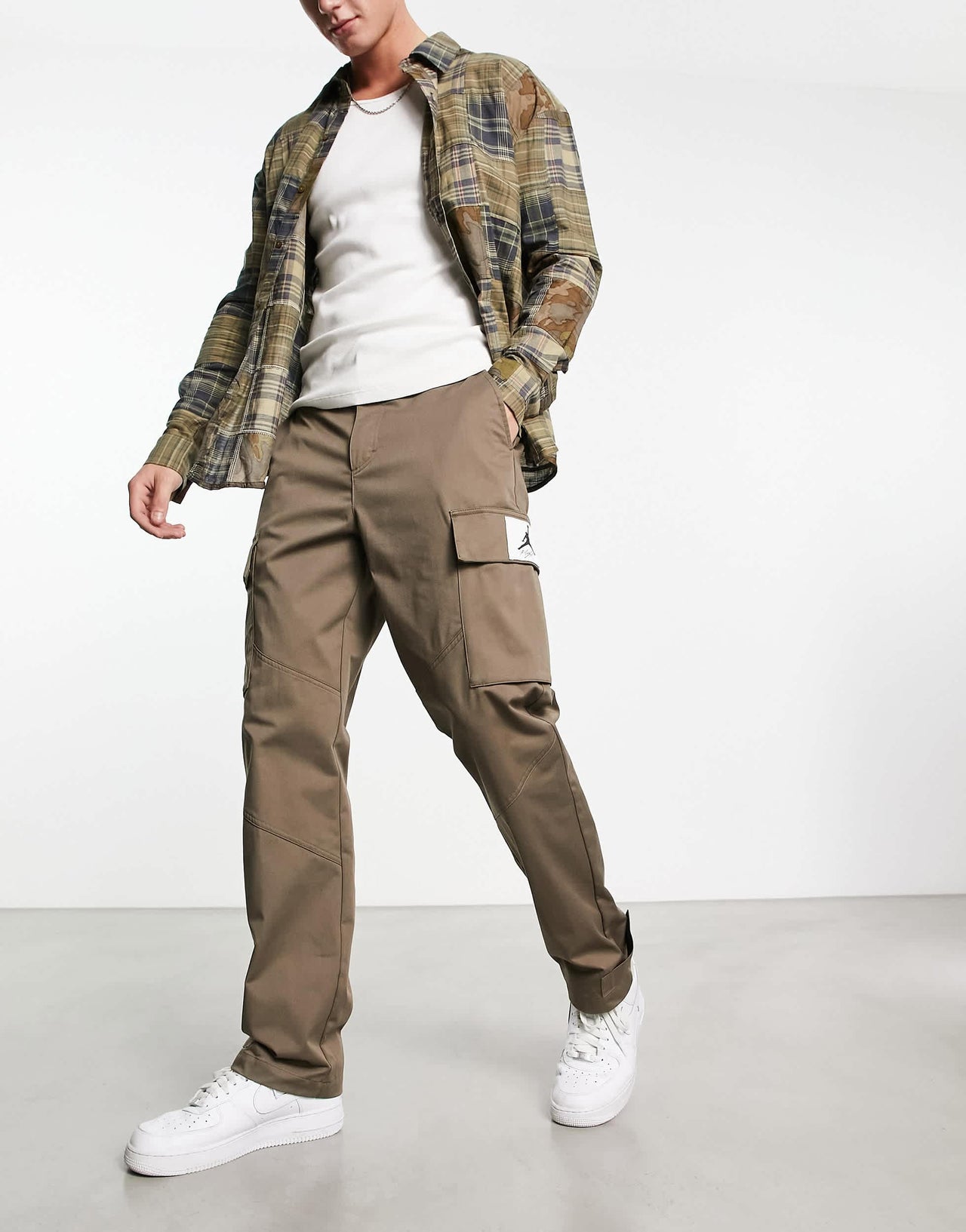 Jordan Jumpman utility trousers in brown