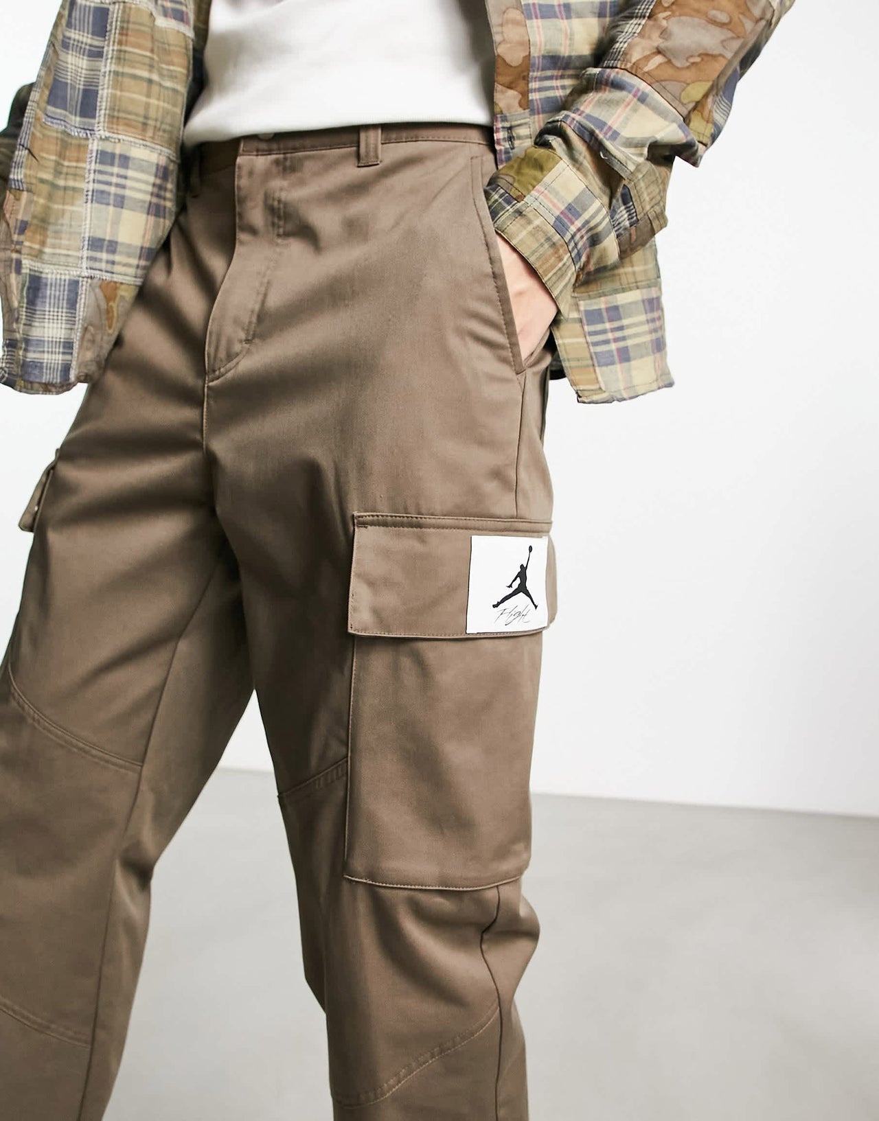 Jordan Jumpman utility trousers in brown
