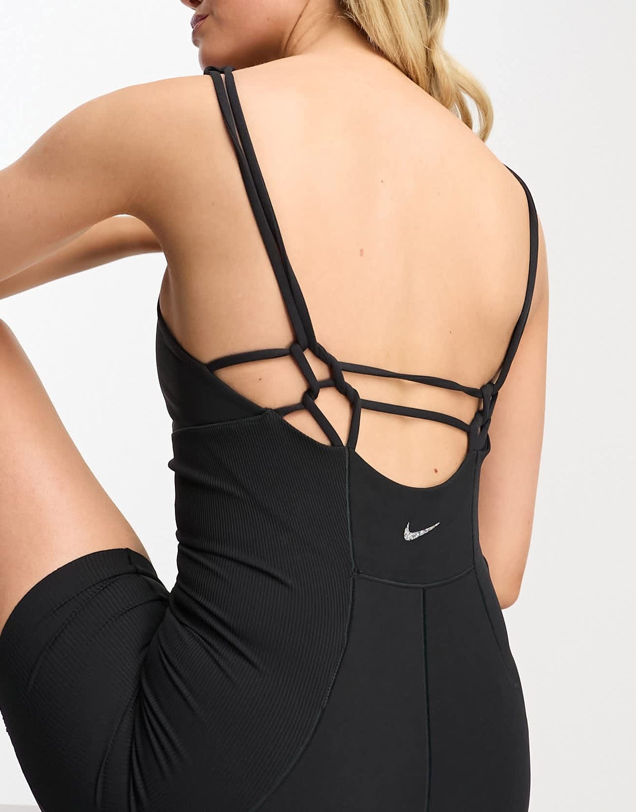 Nike Yoga Luxe Dri-Fit 5 in 1 jumpsuit in black