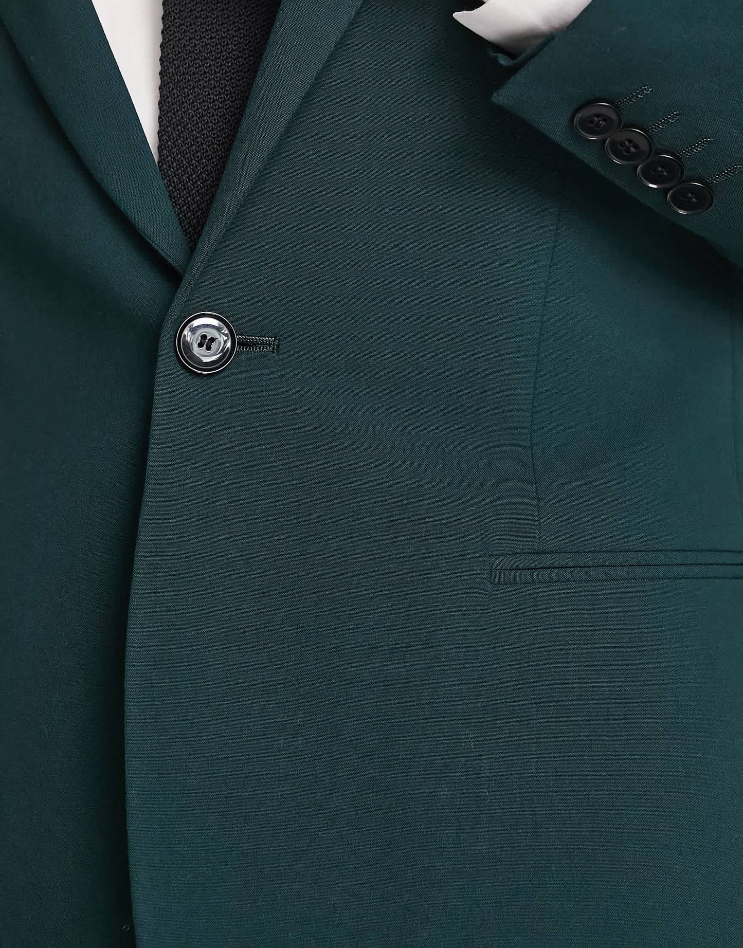 River Island super skinny suit jacket in green