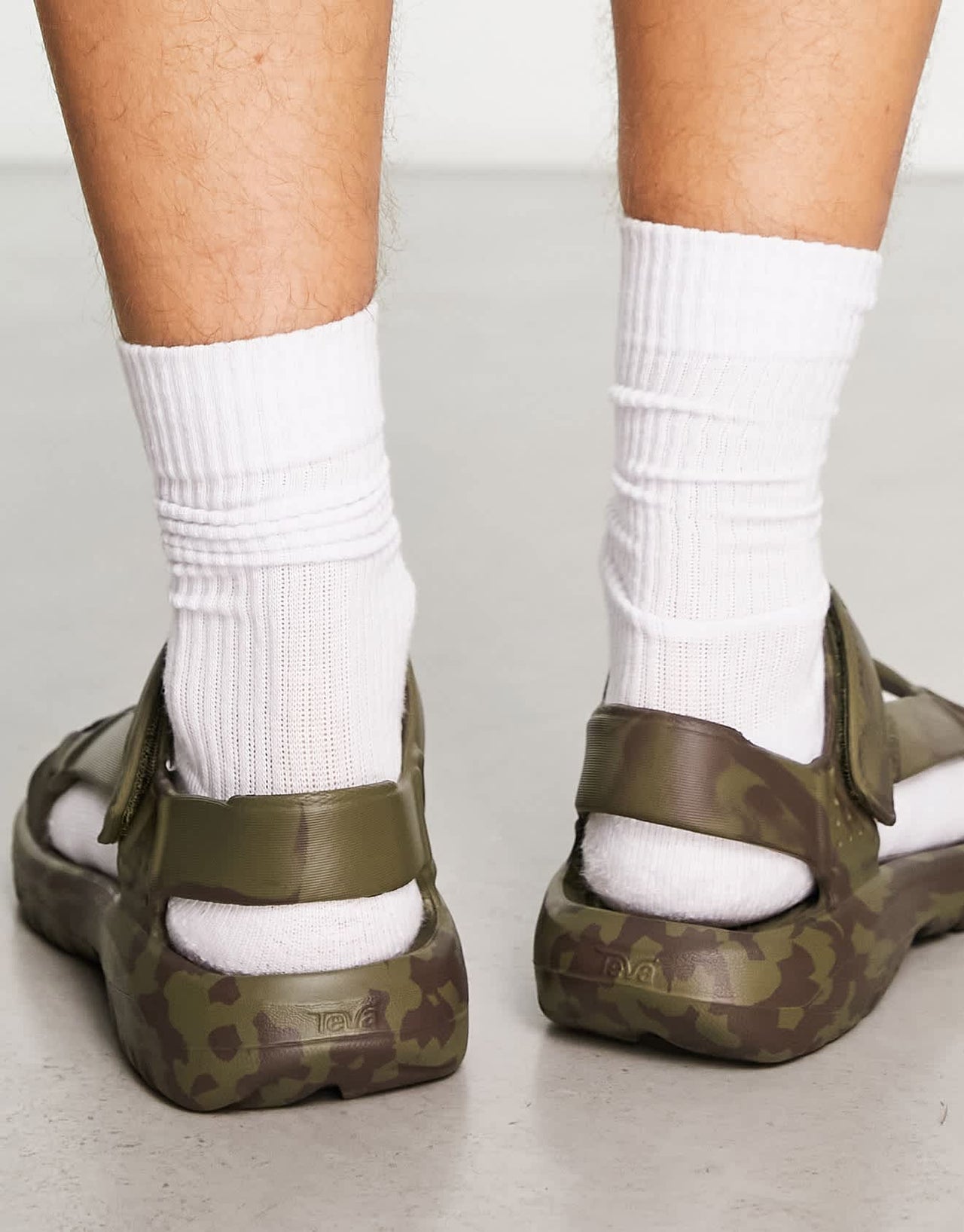 Teva Hurricane drift sandals in khaki mix