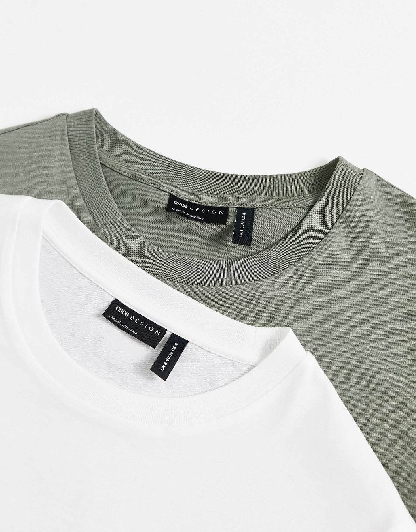 ASOS DESIGN ultimate oversized T-shirt  2 pack in white and khaki