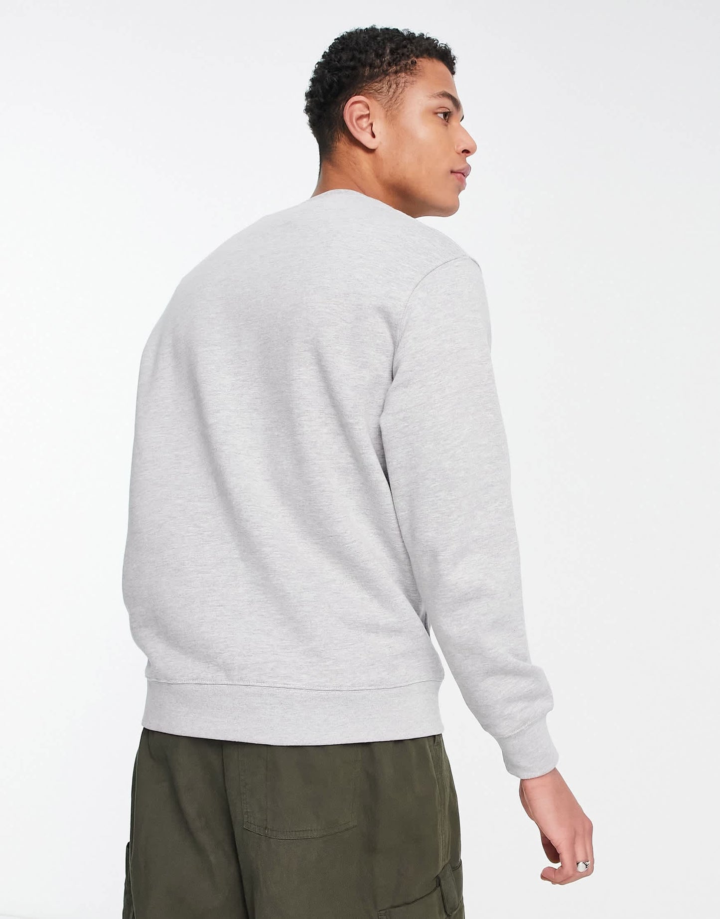 Pull&Bear sweatshirt in light grey