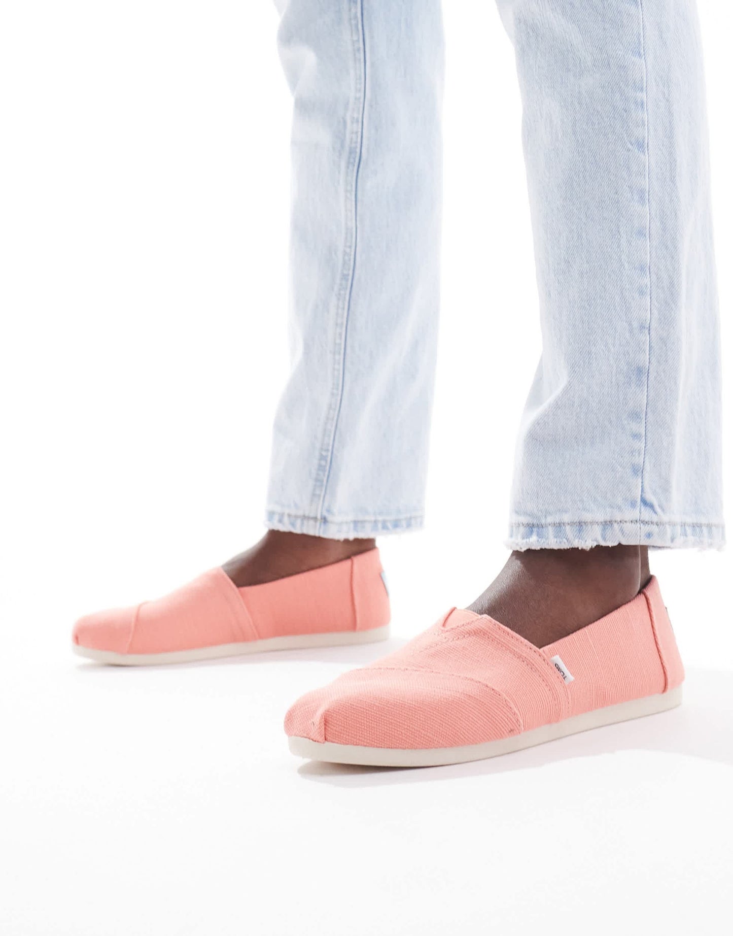 Toms alpargata espadrilles in orange