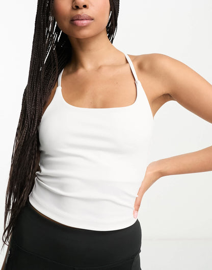 4505 Icon yoga cami crop top with inner bra