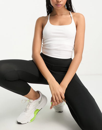 4505 Icon yoga cami crop top with inner bra