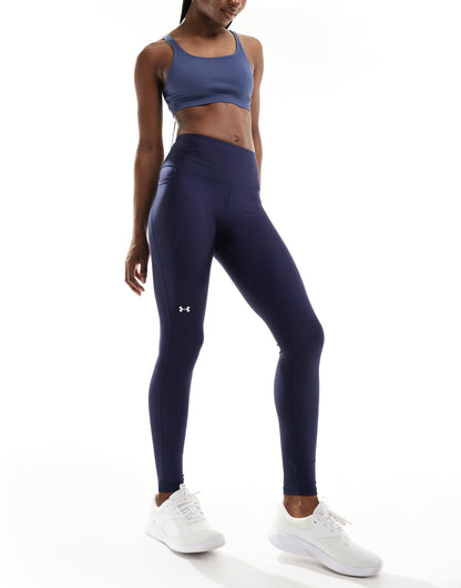 Under Armour HiRise Legging in Navy