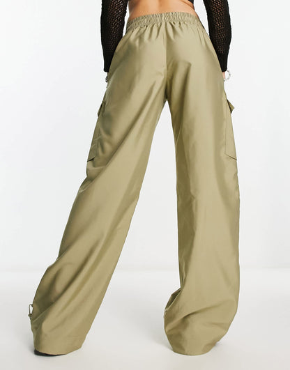 Nike Life Trend woven cargo trousers in neutral olive