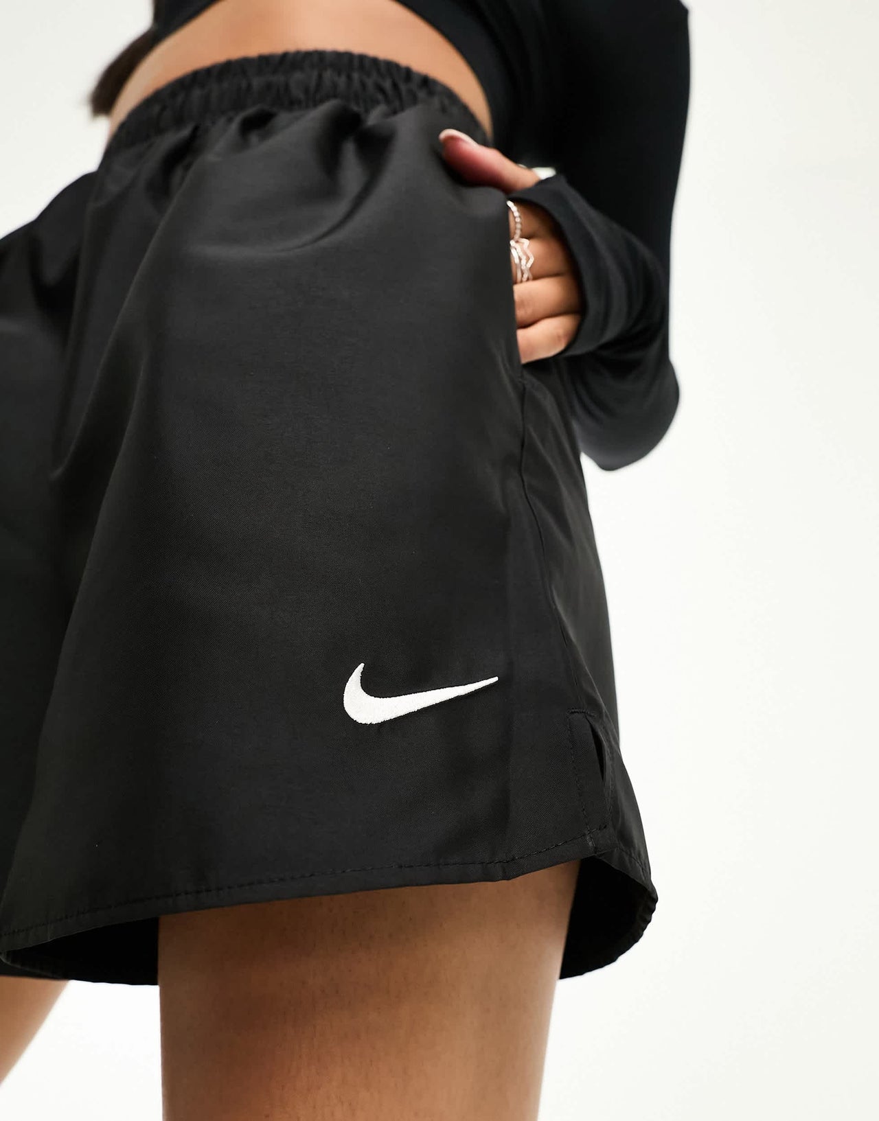 Nike Life Trend woven shorts in black