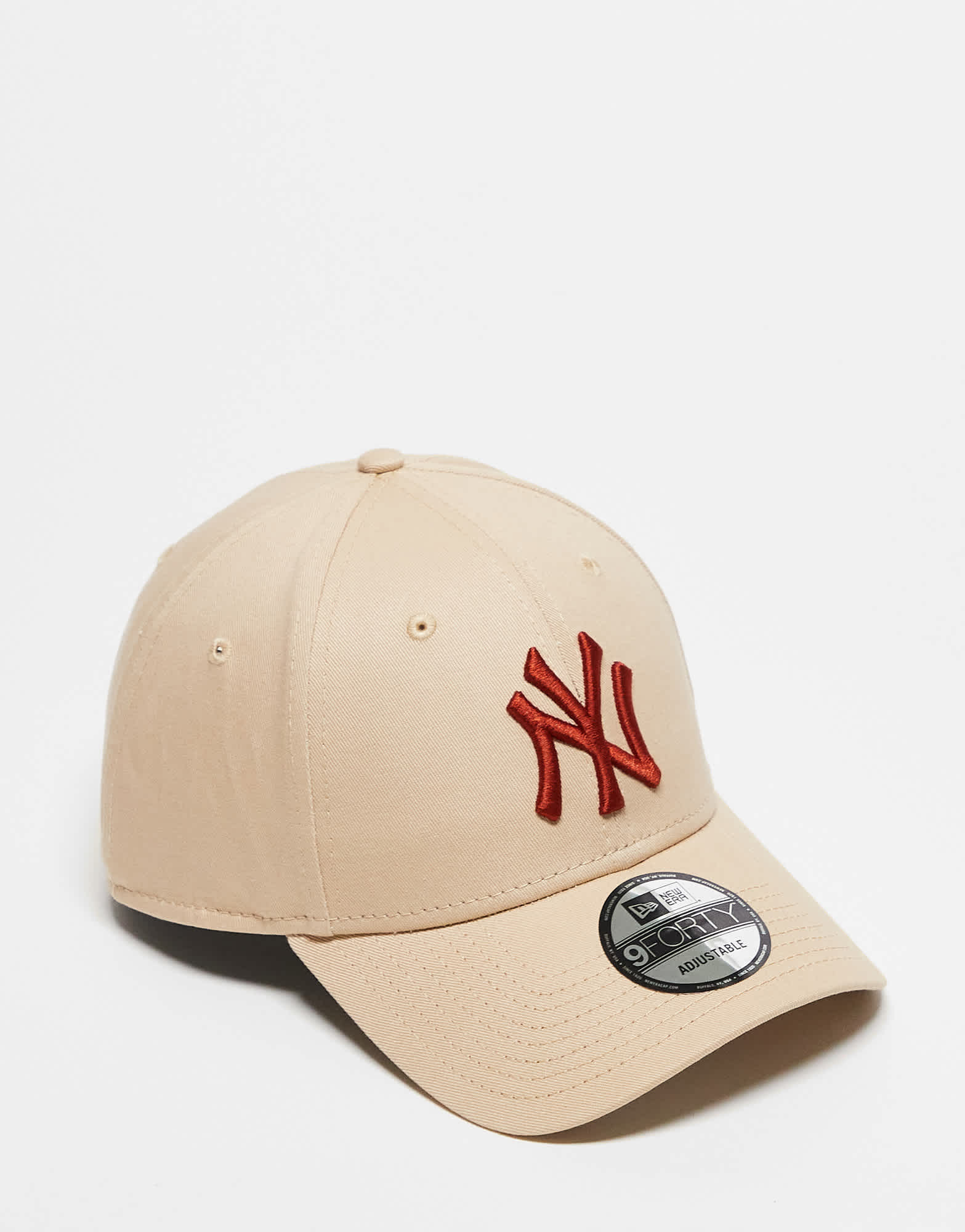 New Era NY Yankees unisex 9forty cap in beige