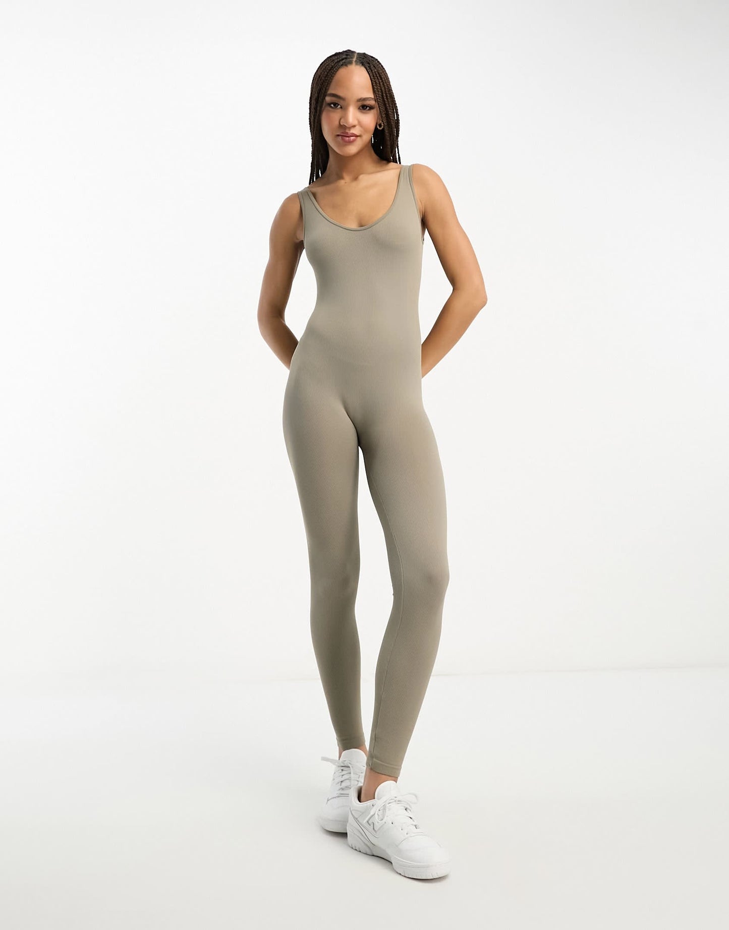 Pull&Bear unitard in grey