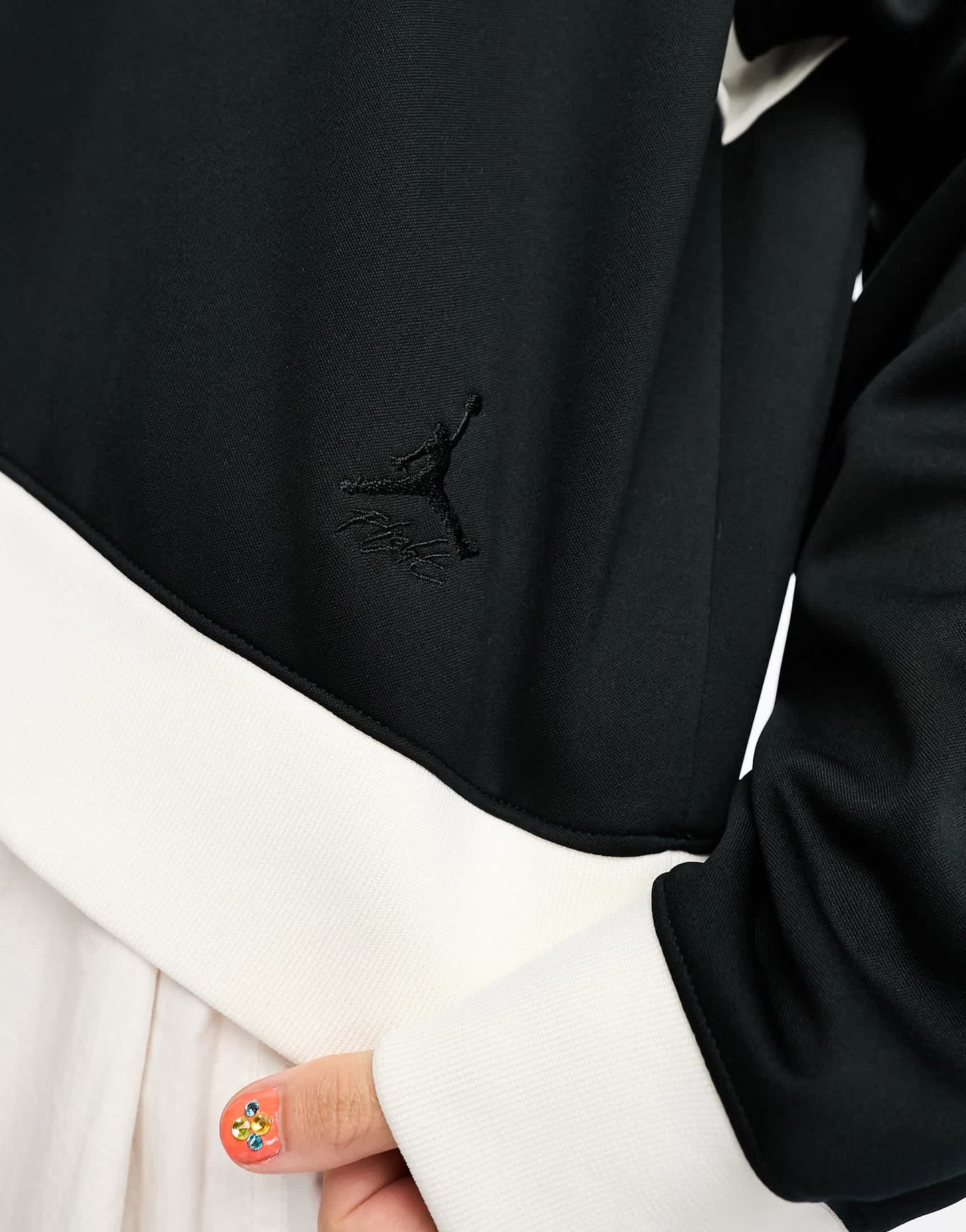 Nike Jordan Heritage sweat in black & white