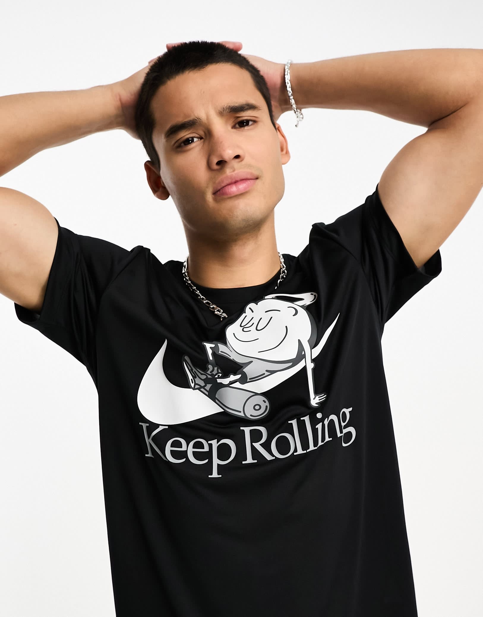 Nike Training Dri-Fit Humor 2 t-shirt in black