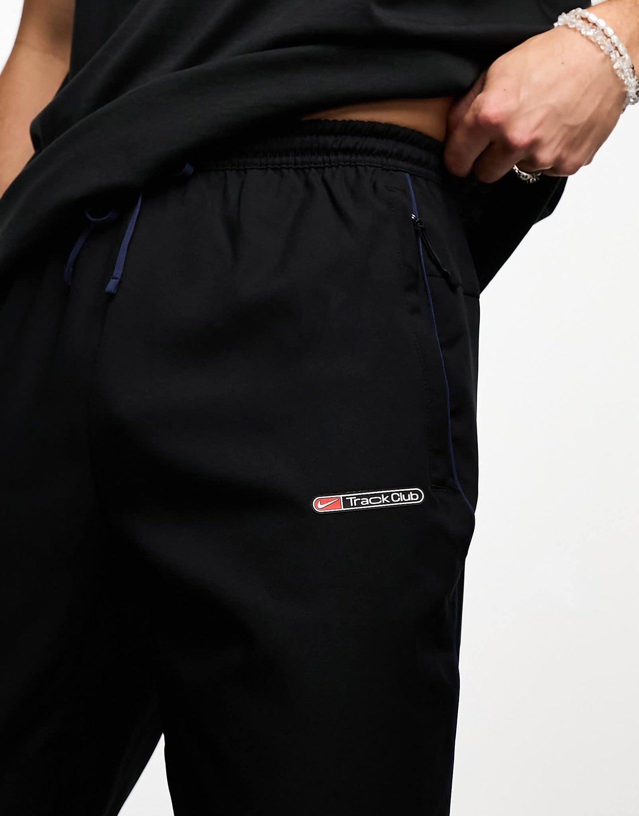 Nike Running Dri-Fit Track Club joggers in black