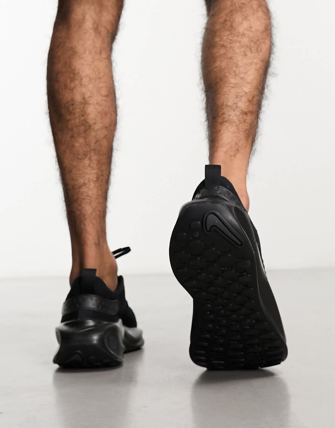 Nike Running React Infinity  Flyknit 4 trainers in triple black