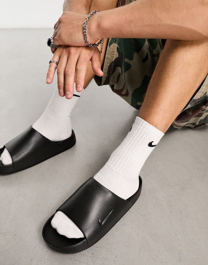 Nike Calm sliders in black