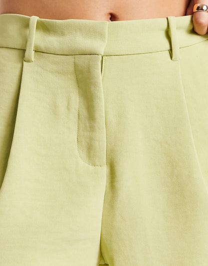 Abercrombie & Fitch tailored shorts in green