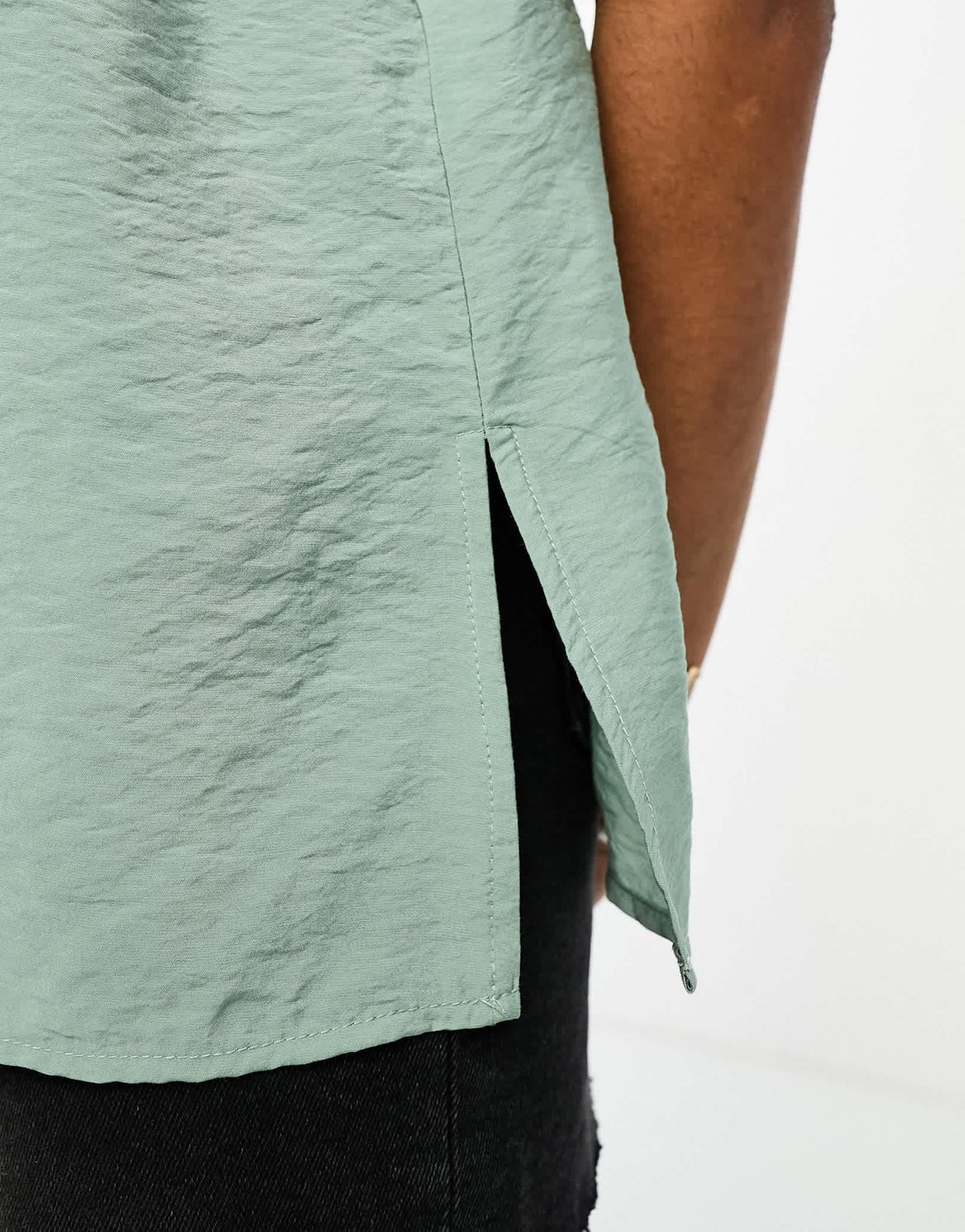 Vero Moda woven vest top in sage