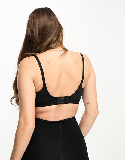Nike Training Maternity Alate Dri-Fit light support sports bra in black