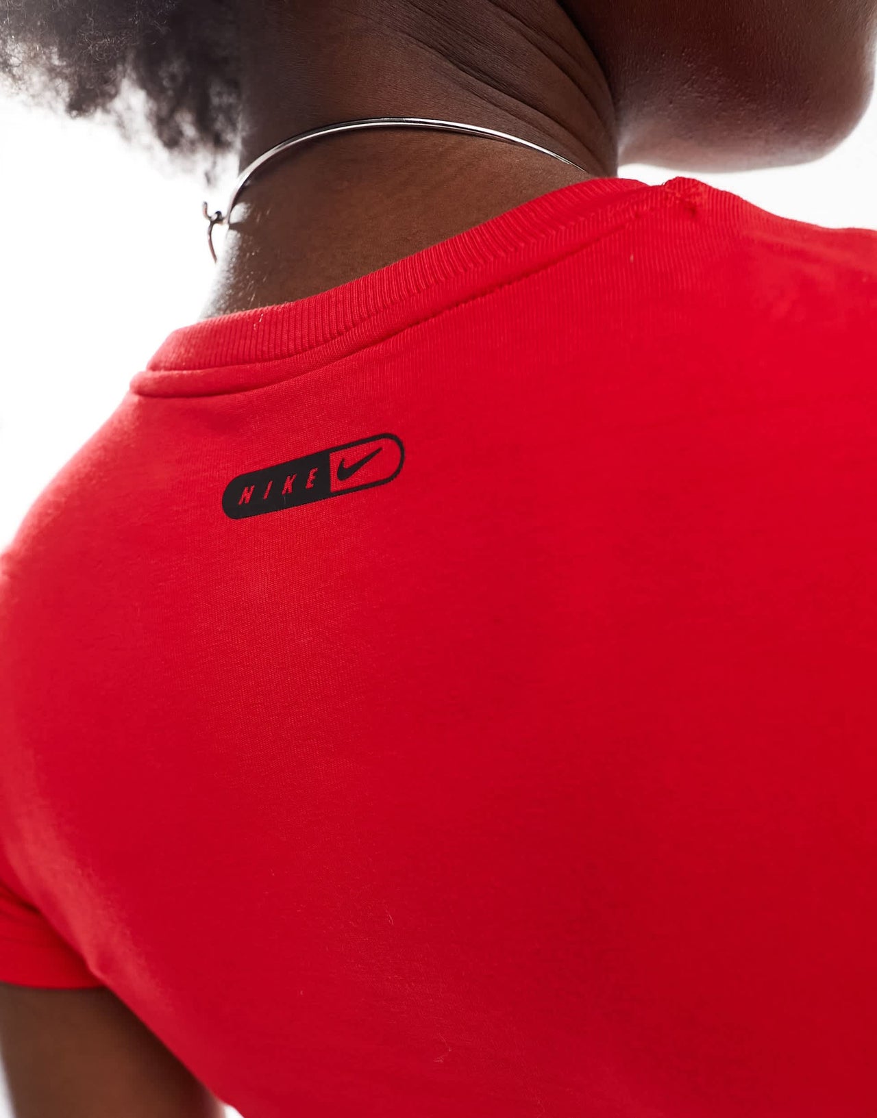 Nike Streetwear baby tee in university red