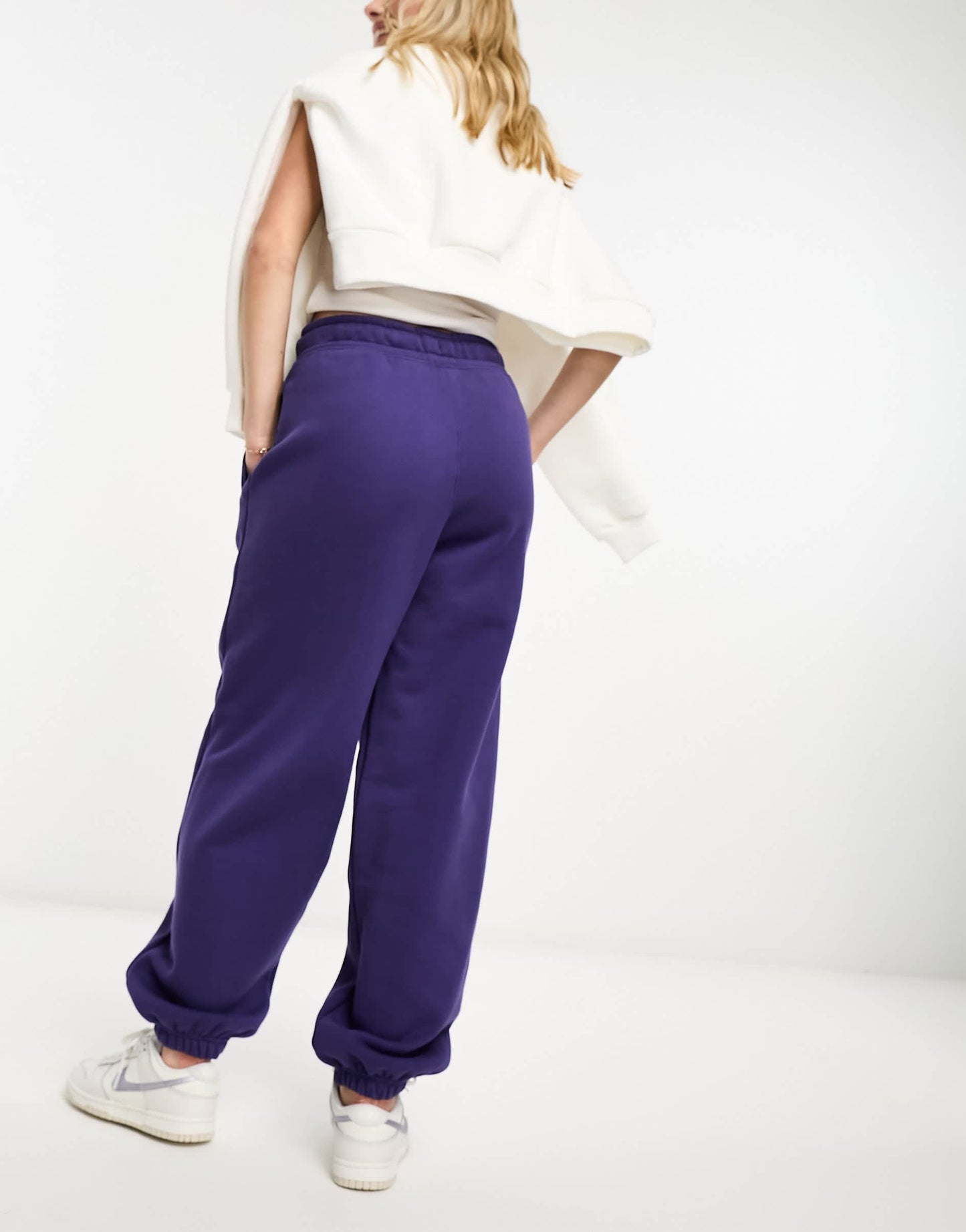 Jordan Flight fleece joggers in sky purple