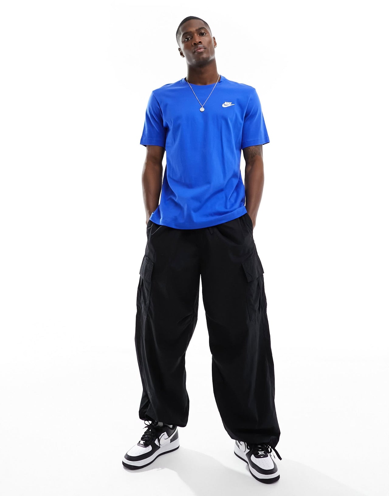 Nike Club unisex t-shirt in royal blue