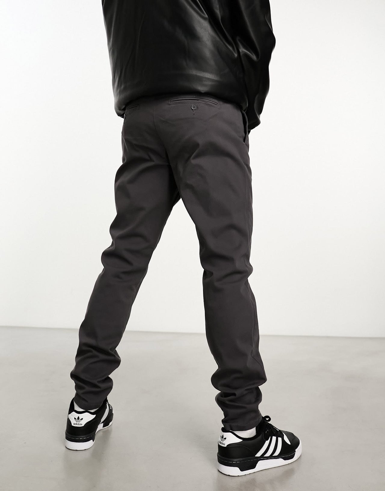 ONLY & SONS slim fit chino in grey