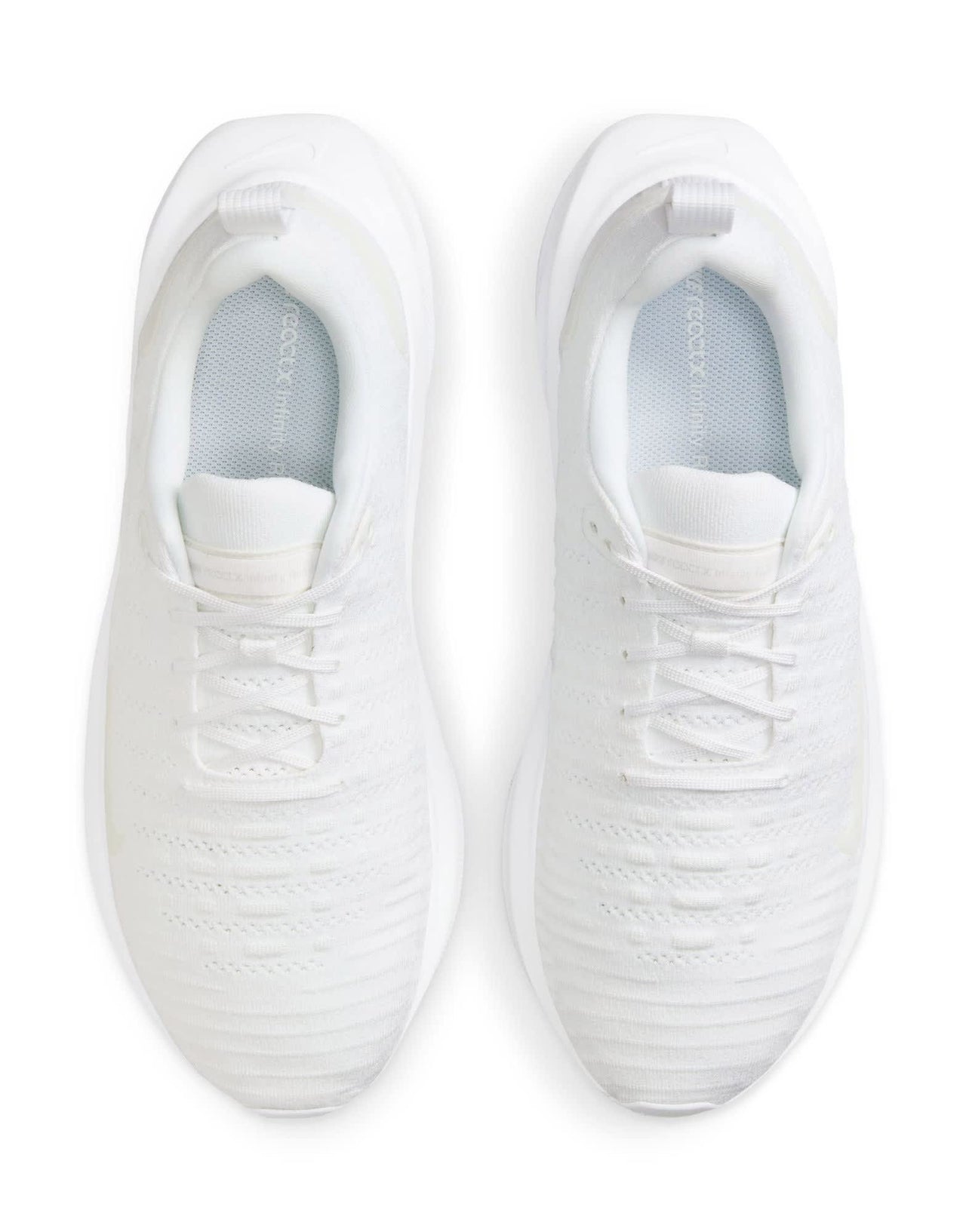 Nike Running React infinity Run Flyknit 4 trainers in white