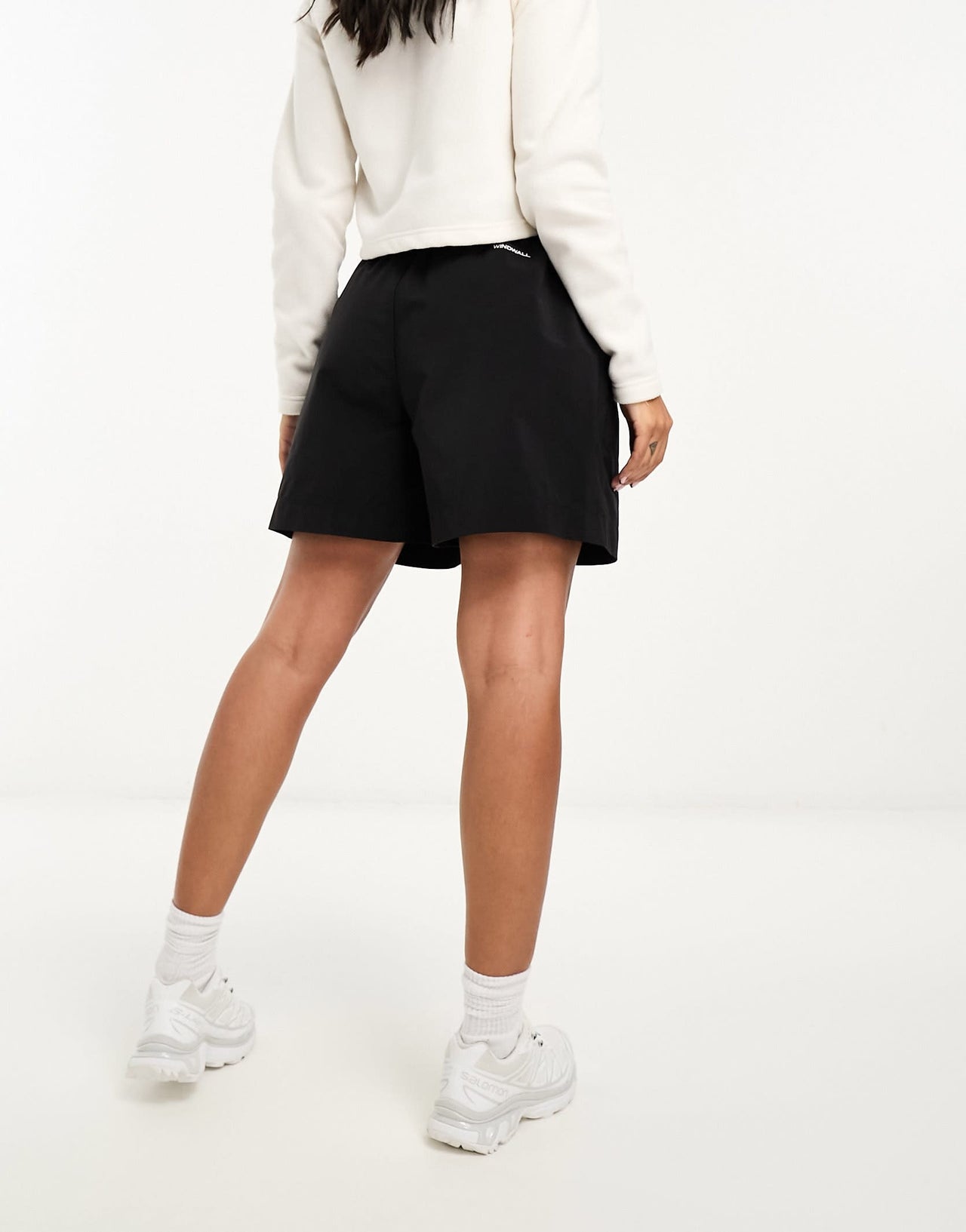 The North Face Easy Wind shorts in black