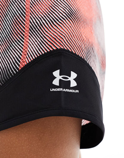Under Armour Challenger Pro printed shorts in pink