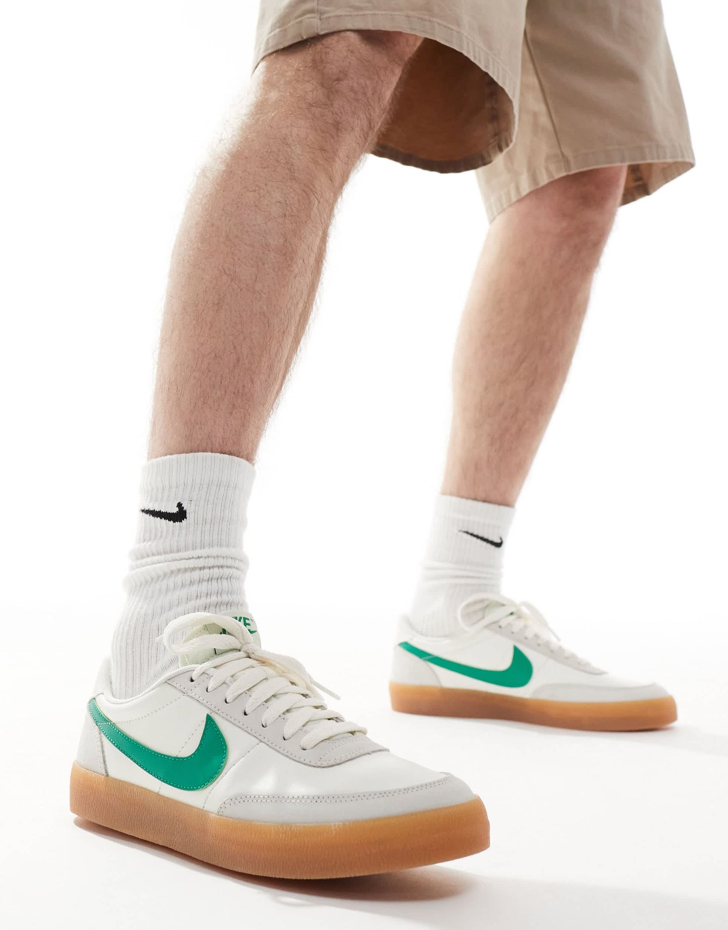 Nike Killshot 2 Leather sneakers in white and green