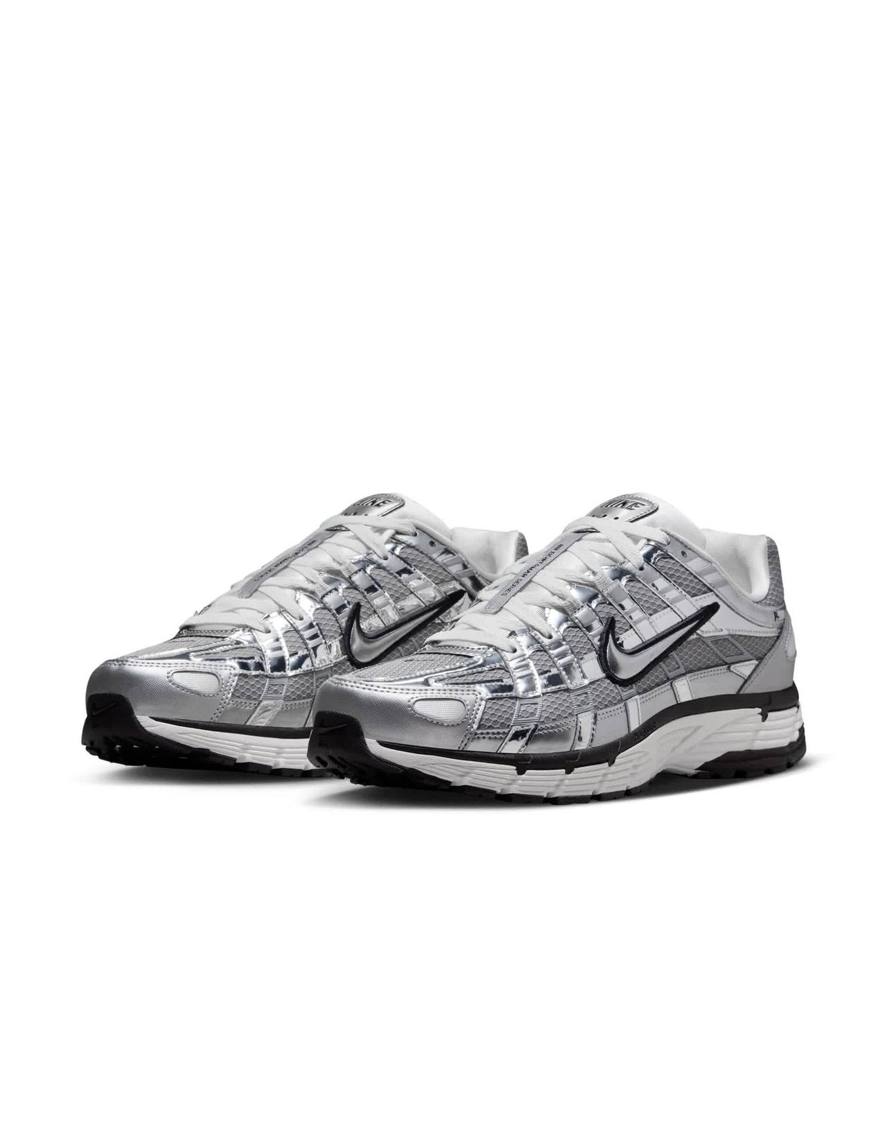 Nike P-6000 trainers in silver