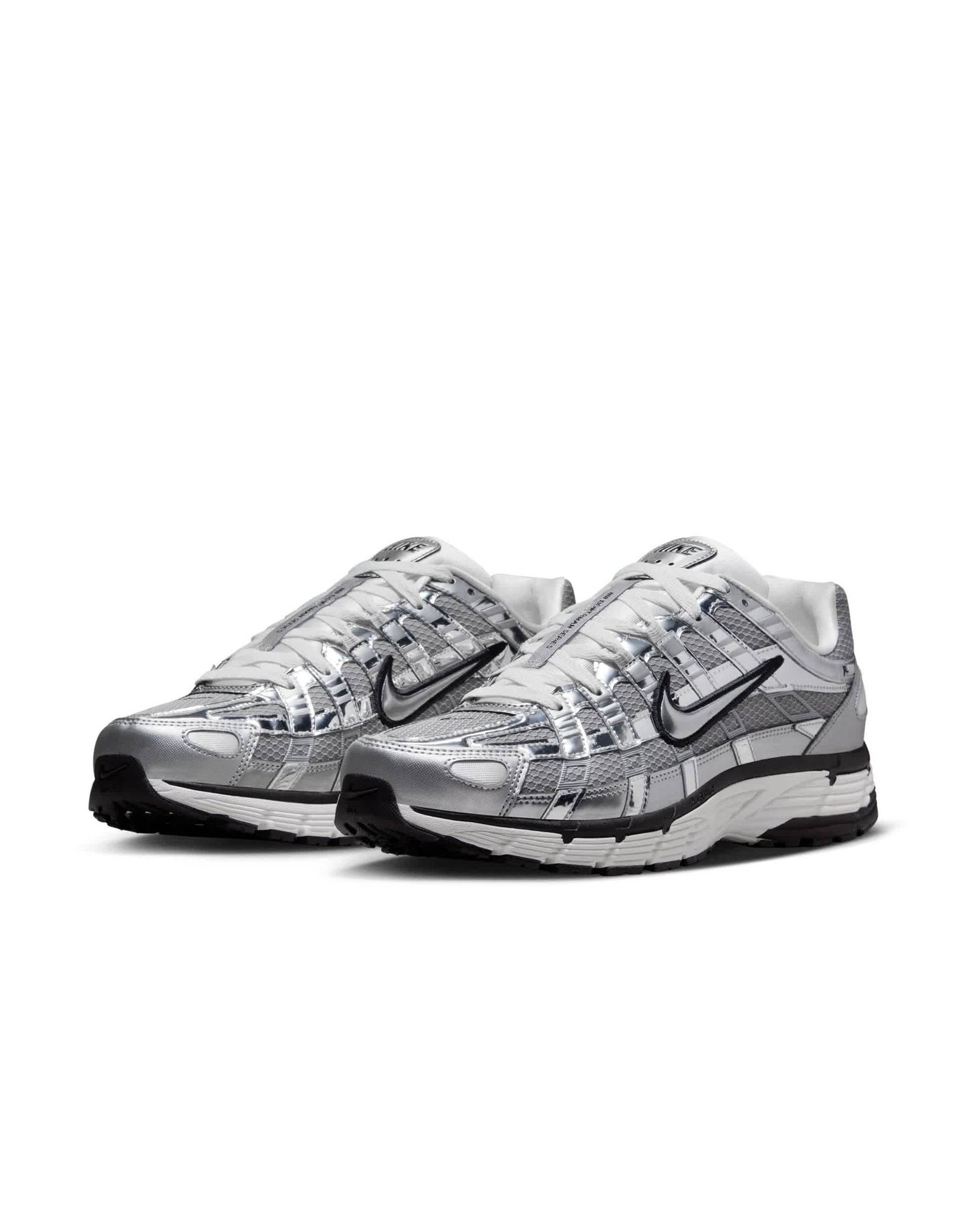 Nike P-6000 trainers in silver