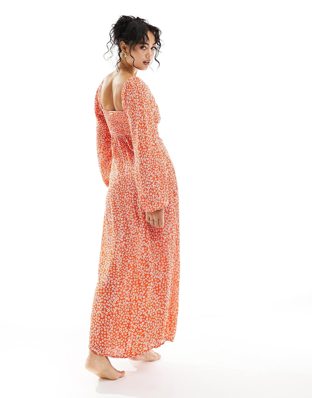 Billabong Last Call maxi beach dress in red