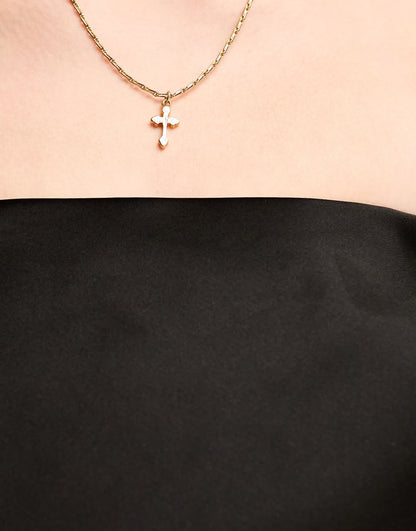 New Look satin bandeau top in black