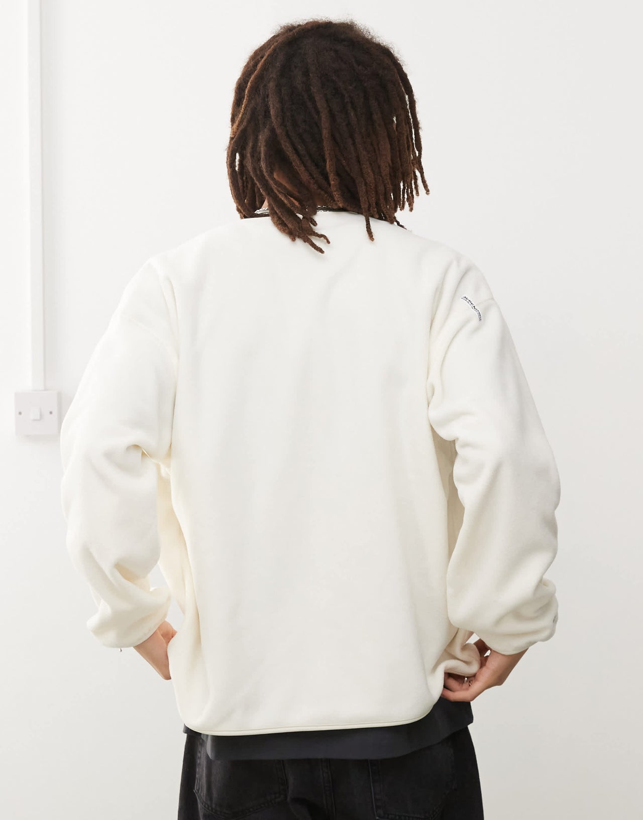 Aape By A Bathing Ape Now sherpa liner in white