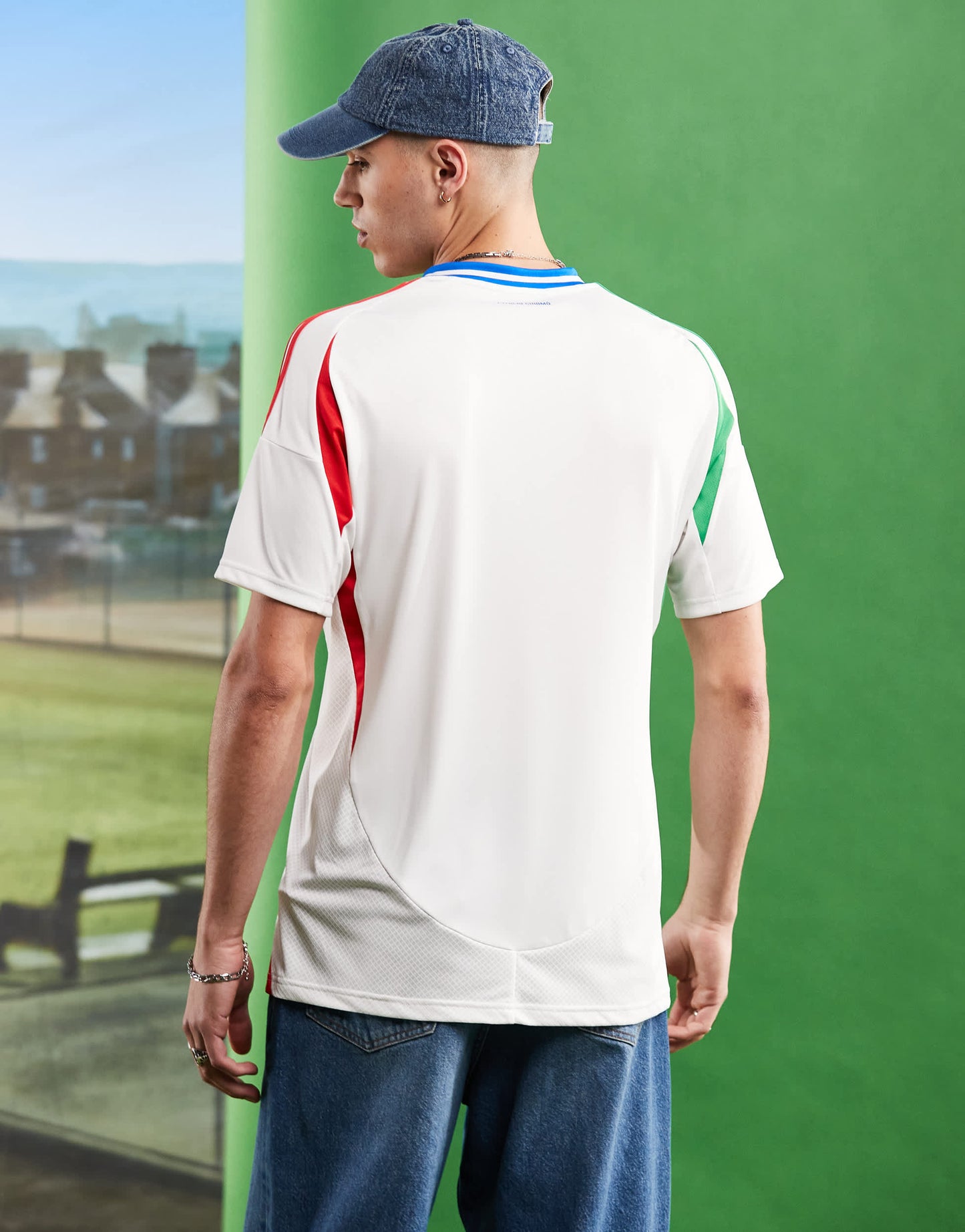 adidas Football Euros 2025 Italy away shirt in white
