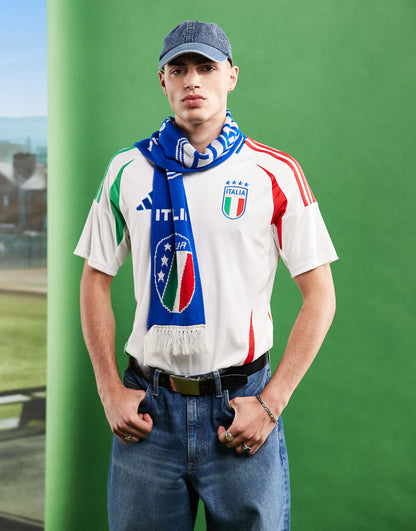 adidas Football Euros 2025 Italy away shirt in white