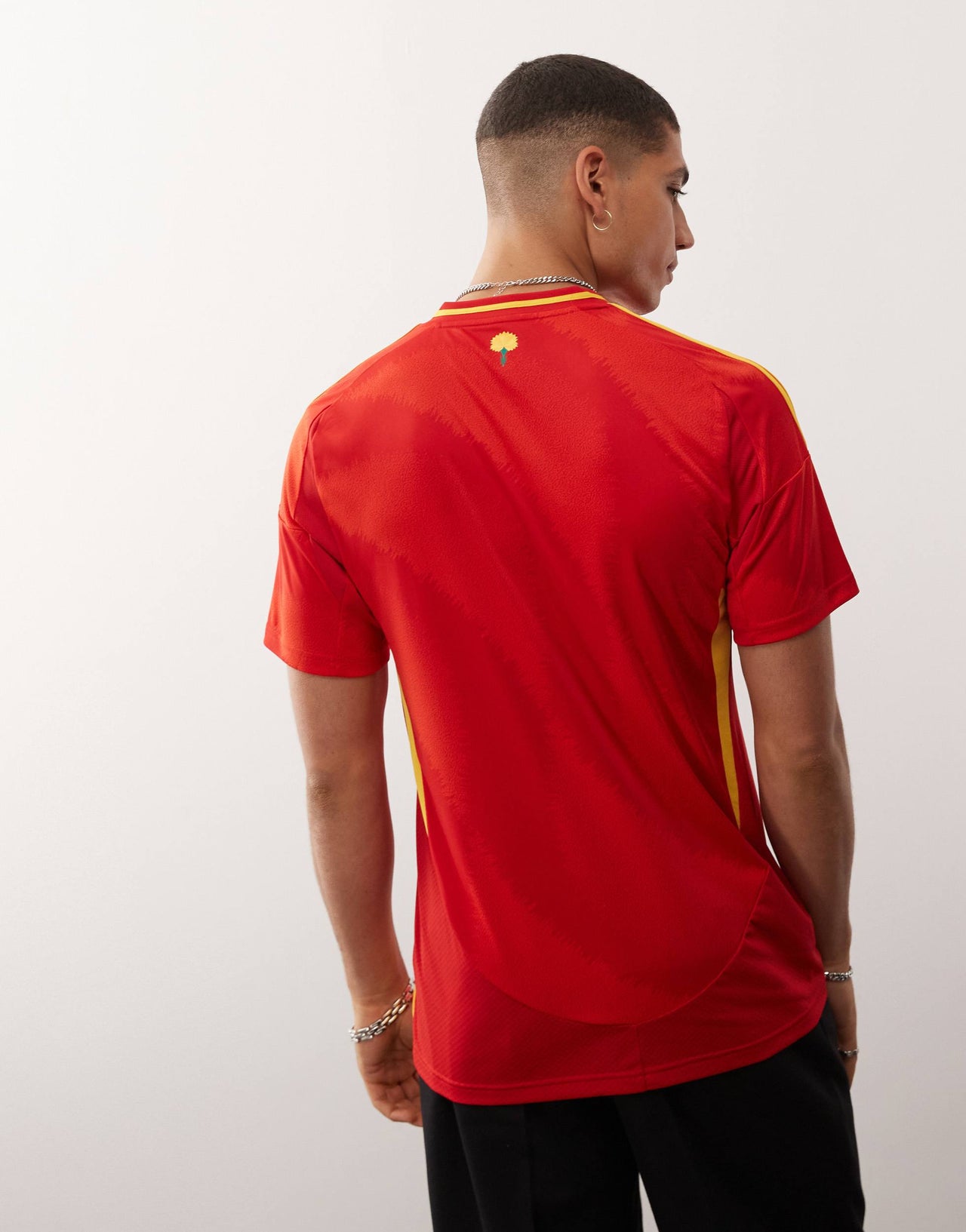 adidas Football Euro 2025 Spain home shirt in red