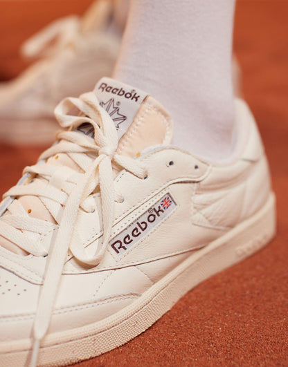 Reebok Club C 85 Vintage sneaker in off white
