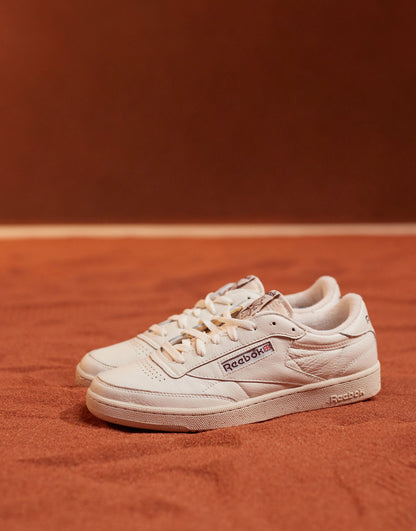 Reebok Club C 85 Vintage sneaker in off white