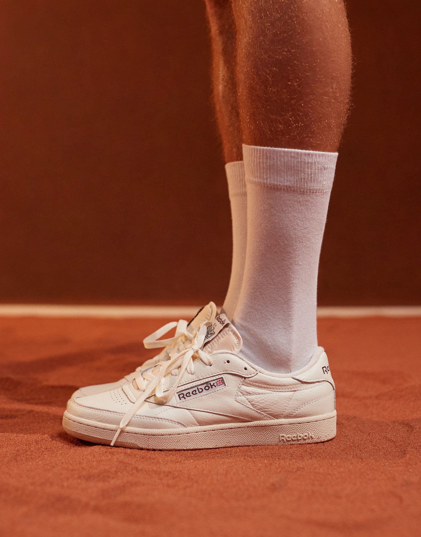 Reebok Club C 85 Vintage sneaker in off white
