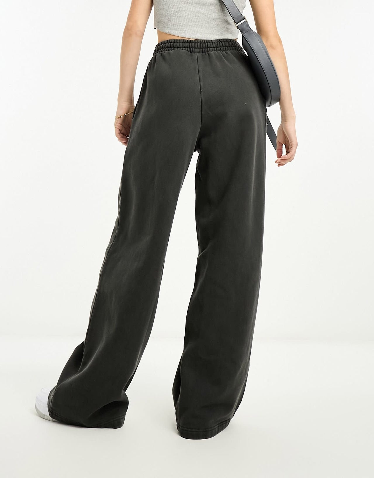 Weekday loose fit joggers in washed grey
