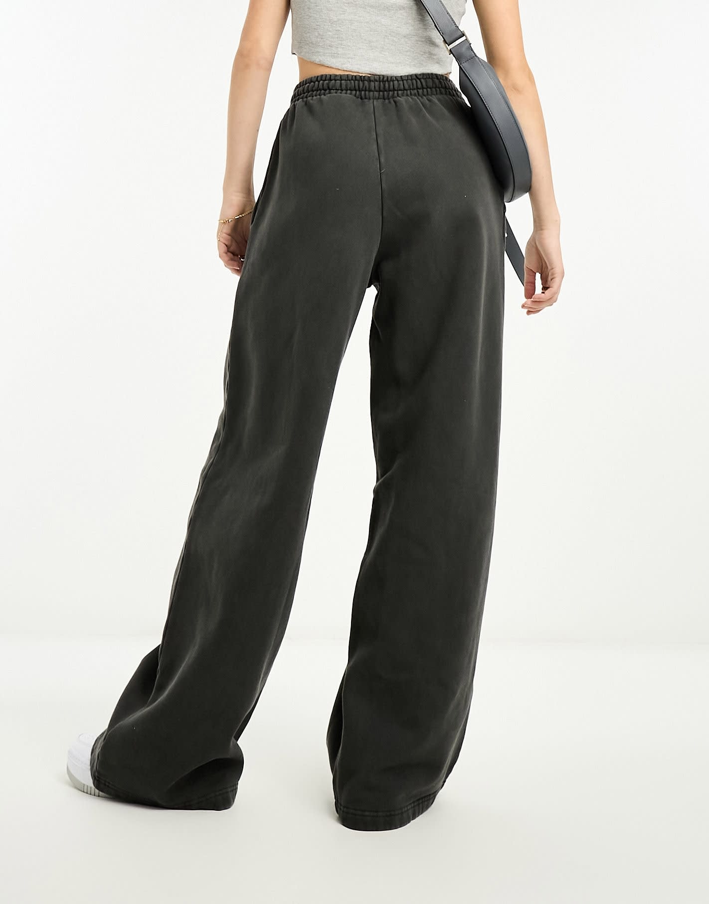 Weekday loose fit joggers in washed grey