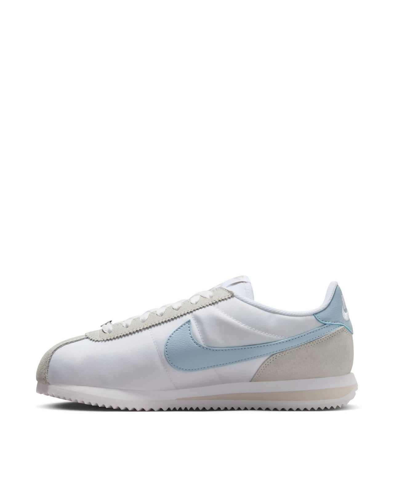 Nike Cortez TXT trainers in white and blue